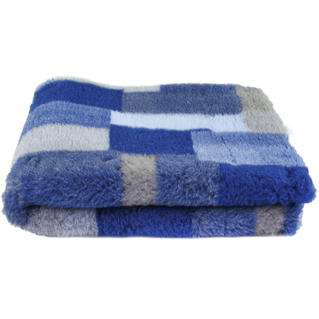 Blovi DryBed VetBed A+ - non-slip pet bed, animal mattress, grid (patchwork).