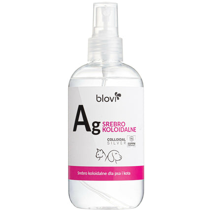 Blovi Colloidal - colloidal silver for dogs and cats.