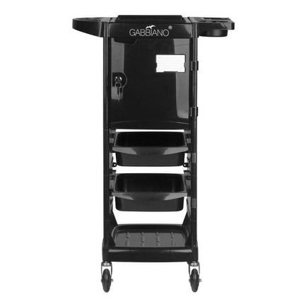Gabbiano FX10C - grooming assistant, 30x40x88, 4 trays, including a closed one, made of plastic.