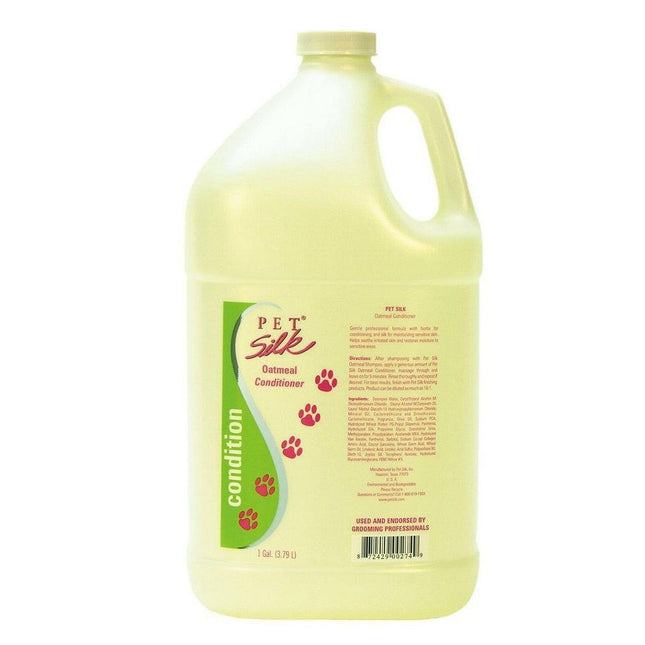 Pet Silk Oatmeal Conditioner - oatmeal conditioner for dry, sensitive, irritated skin of dogs and cats, concentrate 1:16.
