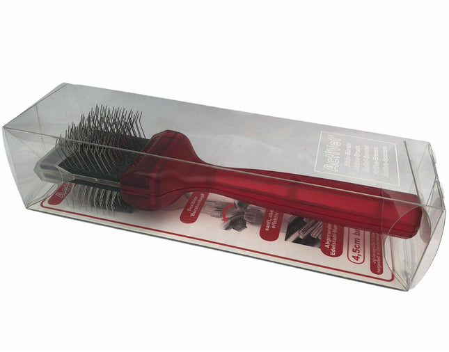 ActiVet Pro Brush Mat Zapper - very tough, double-sided, and flexible brush for removing tangles - small 4.5cm.