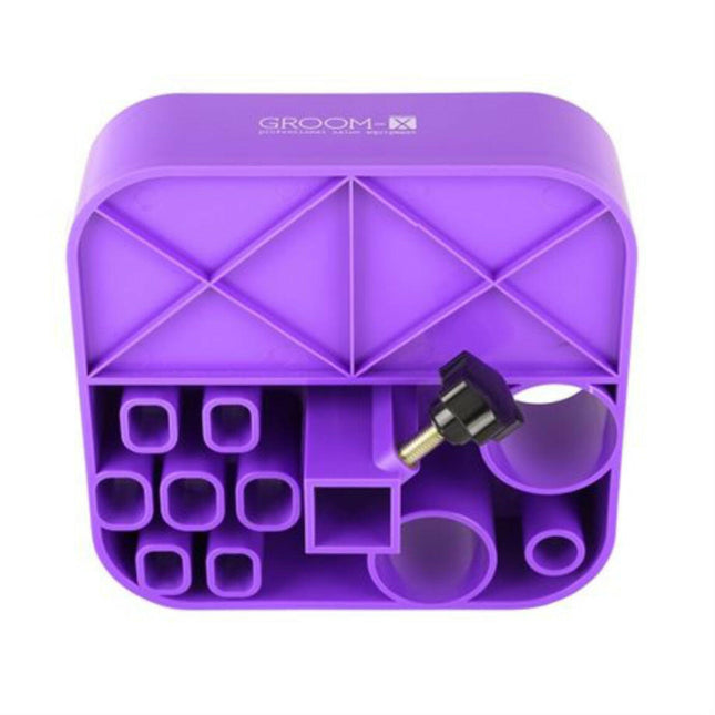 Groom - X Handy Tool Holder - convenient grooming organizer, black tool holder, attaches to the arm.