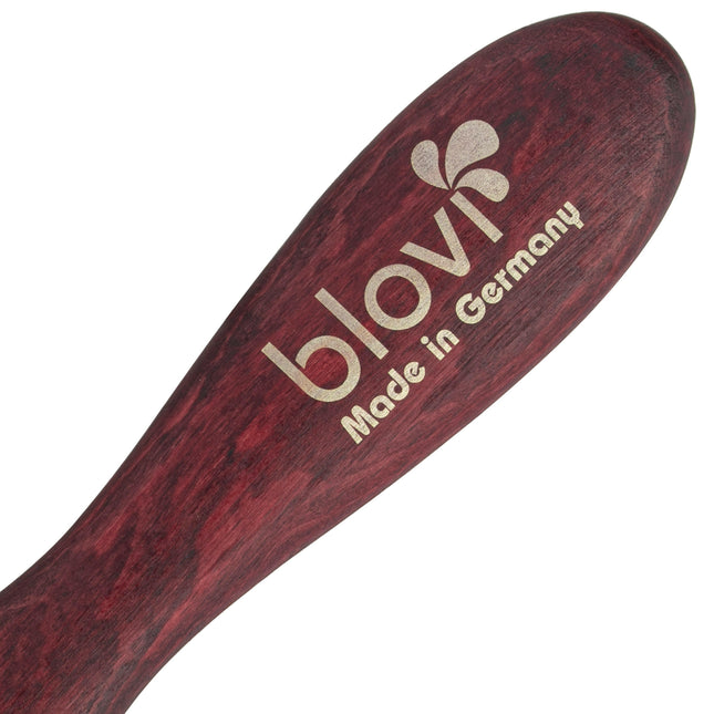 Blovi Wood Soft Small Pin Brush - small wooden brush with metal pins, very soft.
