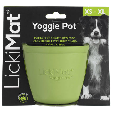 LickiMat Yoggie Pot - licking toy for dogs, cup with nubs.