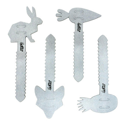 Hurtta Razzle - Dazzle Reflective Figures - reflective set for collars, leashes, and harnesses.