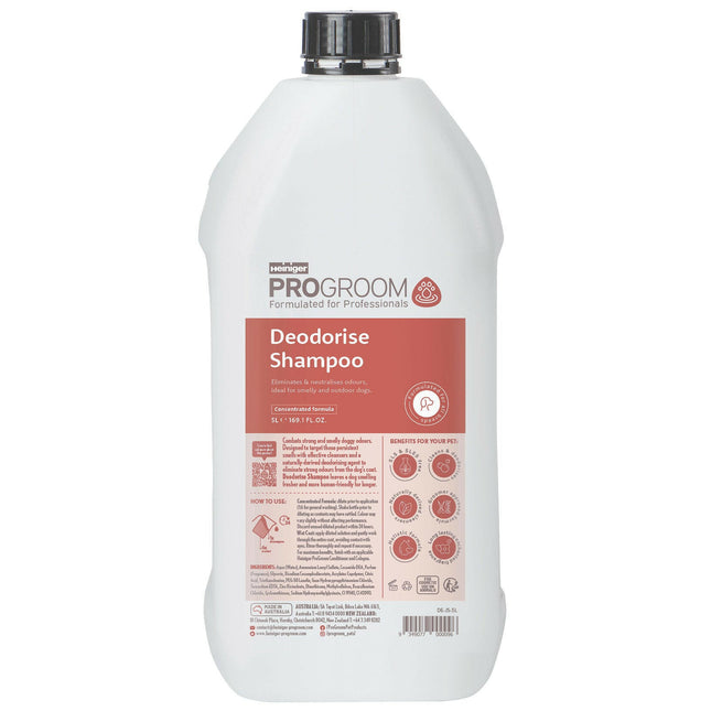 ProGroom Deodorizing Shampoo - dog shampoo that eliminates unpleasant odors, concentrate 1:6.