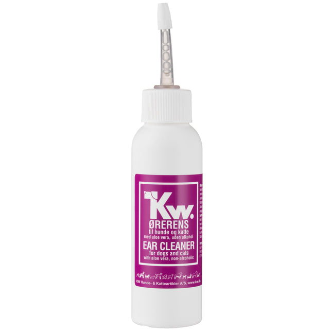 KW Ear Cleaner - ear cleaning solution for dogs and cats, with aloe and piroctone olamine