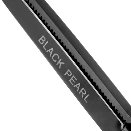 Geib Black Pearl Thinners - professional single-sided thinning shears made of cobalt steel - 47 teeth.