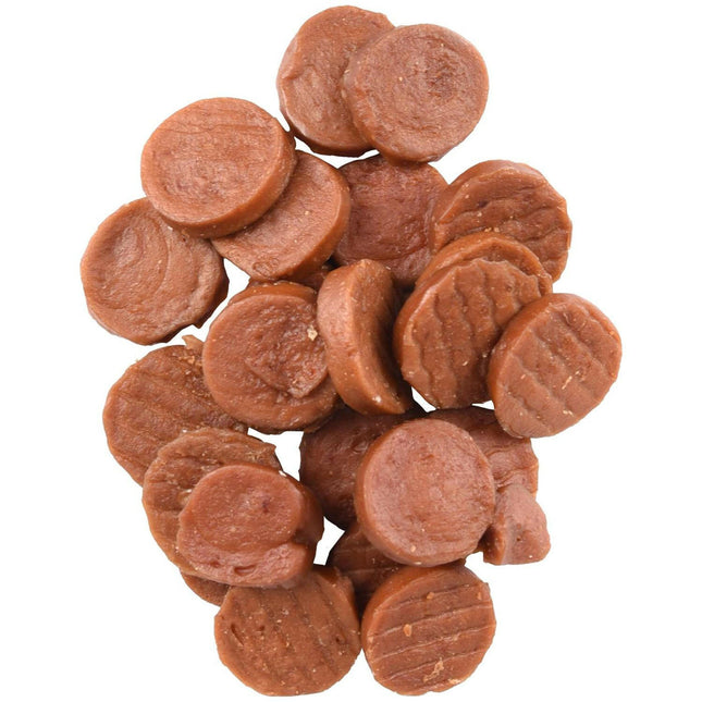 Flamingo Hapki Rabbit Coins - dog treats, rabbit slices.
