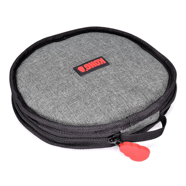 KONG Travel Fold-Up Double Bowl - Double Travel Bowl for Dogs and Cats.