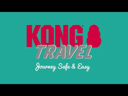 KONG Travel Ultimate Safety Tether - three-point dog seat belts for cars, for ISOFIX.