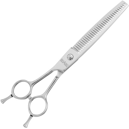 Ehaso Revolution Lefty Thinning - professional single-sided thinning shears, left-handed, best Japanese steel, 32 teeth.