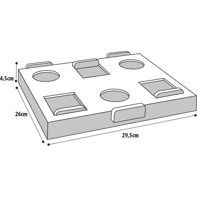Flamingo Braintrain Diana - educational toy for dogs.