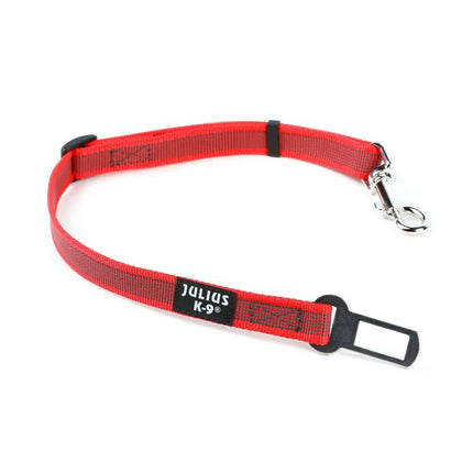 Julius - K9 Color & Gray Seat Belt Adapter Big - Dog Car Safety Belt.