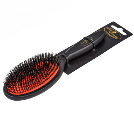 Jean Peau Professional Brush - high-quality brush with natural boar bristles, for short-haired breeds.
