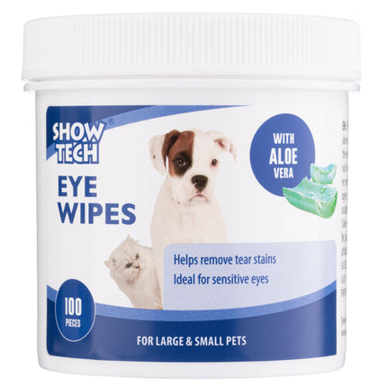 Blovi No More Tears 250ml + Eye Wipes 100 pcs. - set for removing discoloration under the eyes of dogs and cats.