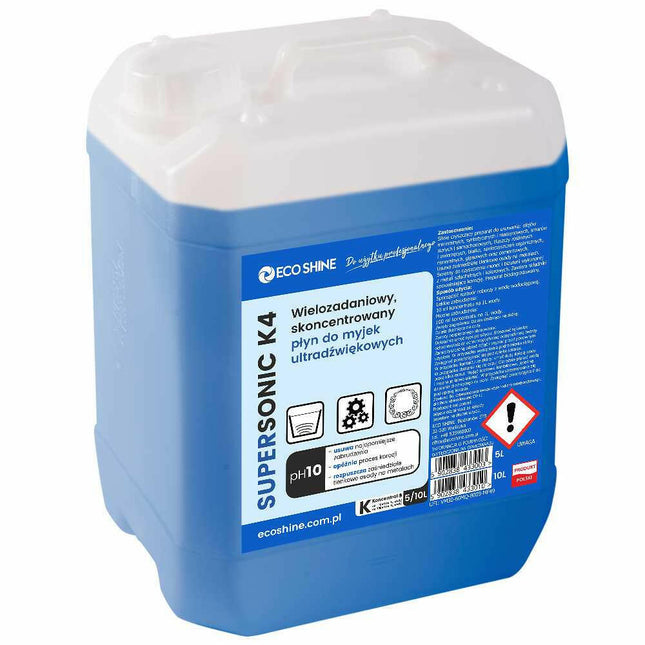 Eco Shine Supersonic K4 - ultrasonic cleaner solution, concentrate 1:10.