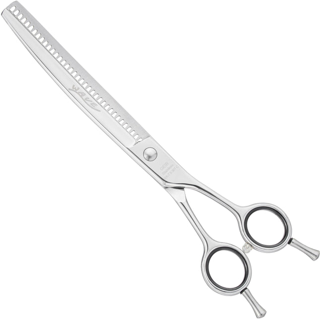 Geib Wave Thinner 7.5 Curve - professional single-sided thinning shears made of Japanese steel, curved, 36 teeth.