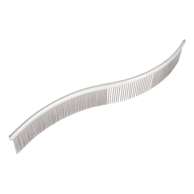 Show Tech Featherlight Swirl Comb - double bent, very lightweight comb, mixed tooth spacing (50:50).