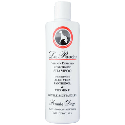 Les Poochs Vitamin Enriched Shampoo (for females) - luxurious vitamin shampoo for female dogs, concentrate 1:14.