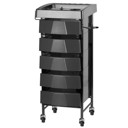Gabbiano 008 - grooming assistant with timer, 5 drawers, 2 metal handles