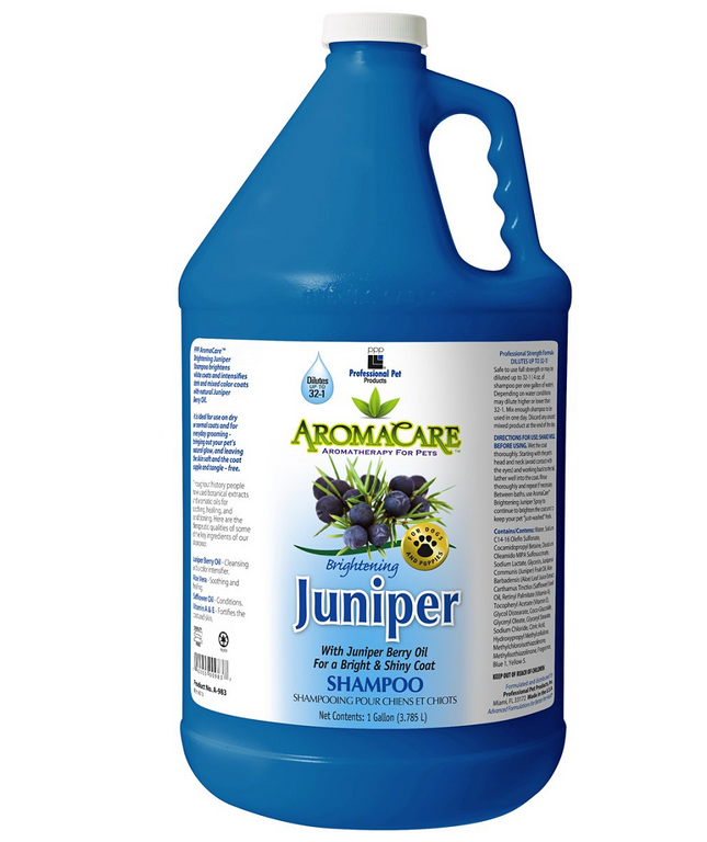 PPP AromaCare Juniper Brightening Shampoo - brightening shampoo for dogs and puppies, concentrate 1:32.
