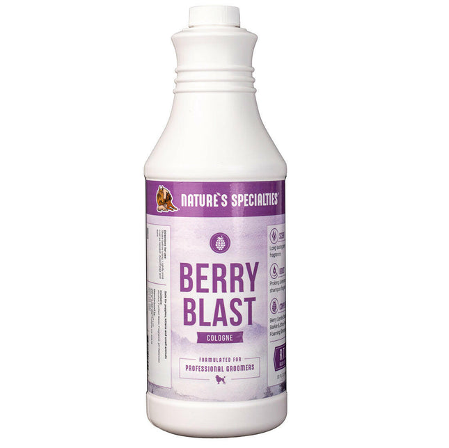 Nature's Specialties Foo Foo Berry Blast Cologne - fragrance water for dogs and cats, berry scent.