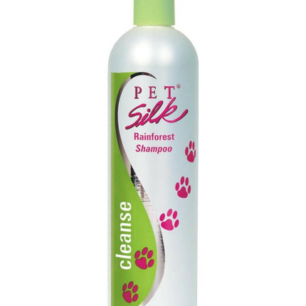 Pet Silk Rainforest Shampoo - moisturizing and nourishing shampoo for all coat types, with a tropical scent, concentrate 1:16.