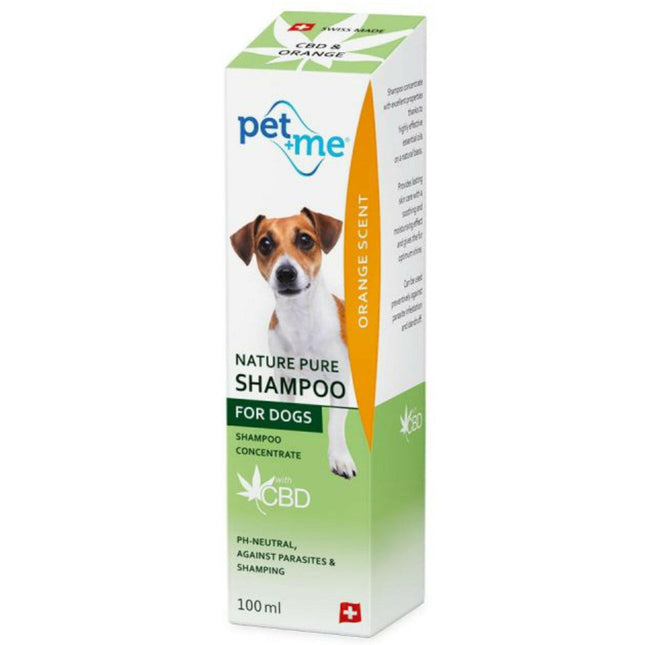 Pet+Me Nature Pure Shampoo Scent - natural dog shampoo based on oils, orange fragrance, concentrate 1:5.