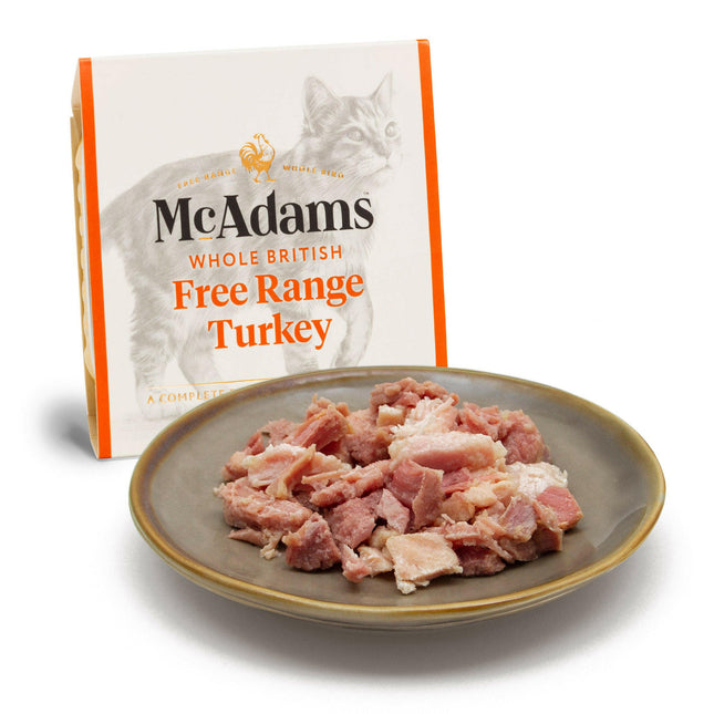 McAdams Free Range Turkey Cat - wet food for cats, free-range turkey.