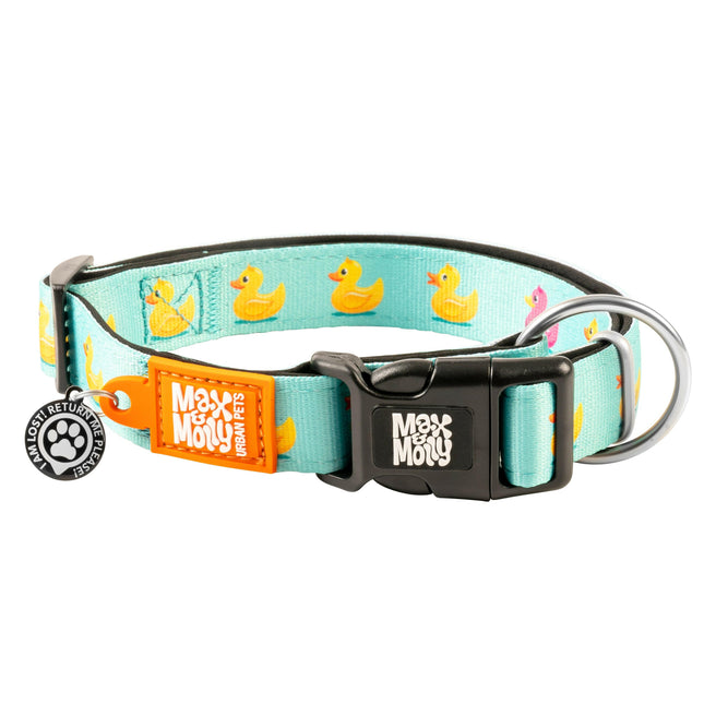 Max & Molly GOTCHA! Smart ID Ducklings Collar - collar with smart Tag for dogs.