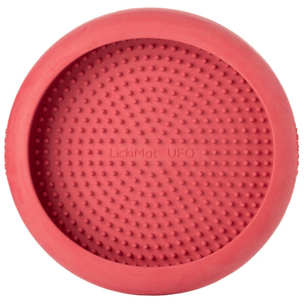 LickiMat Ufo - rubber licking bowl for dogs and cats, with suction cups.