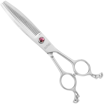 Ehaso Revolution Curved Thinning - professional single-sided curved thinning shears, best Japanese steel, 41 teeth.