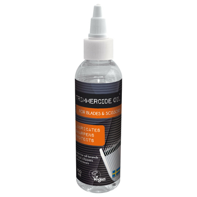 Trimmercide Oil - oil for the maintenance and lubrication of clipper blades and scissors.