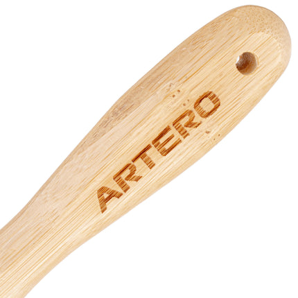 Artero Large Slicker Brush Protected Pin Nature Collection - poodle brush with safe, long pins for sensitive skin.