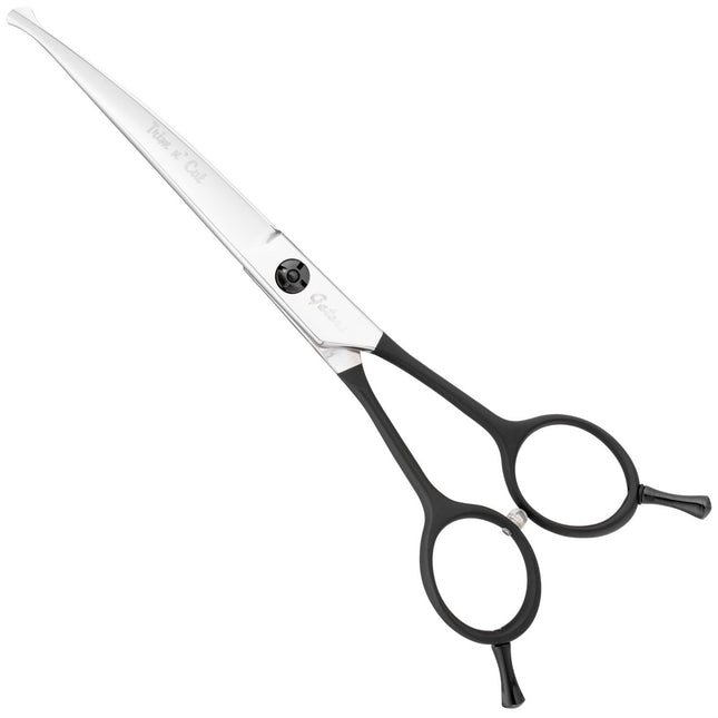 Geib Gator Trim 'n' Cut Safety Curved Scissors - lightweight, sharp, and handy safety curved scissors with a Teflon handle