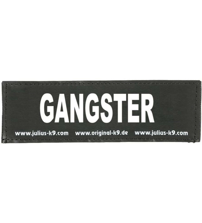 Julius K9 Gangster Patch 2pcs - patches for Julius harnesses, with Velcro.