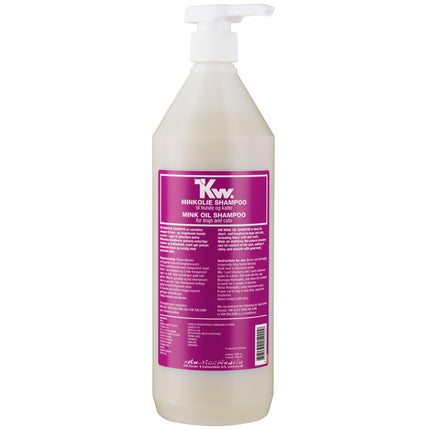 KW Mink Oil Shampoo - mink oil shampoo for dogs and cats, concentrate 1:3.