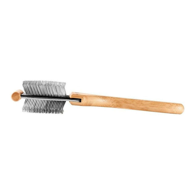 Artero Nature Bella Flexible Double Slicker L - double-sided, flexible slicker brush for dogs.