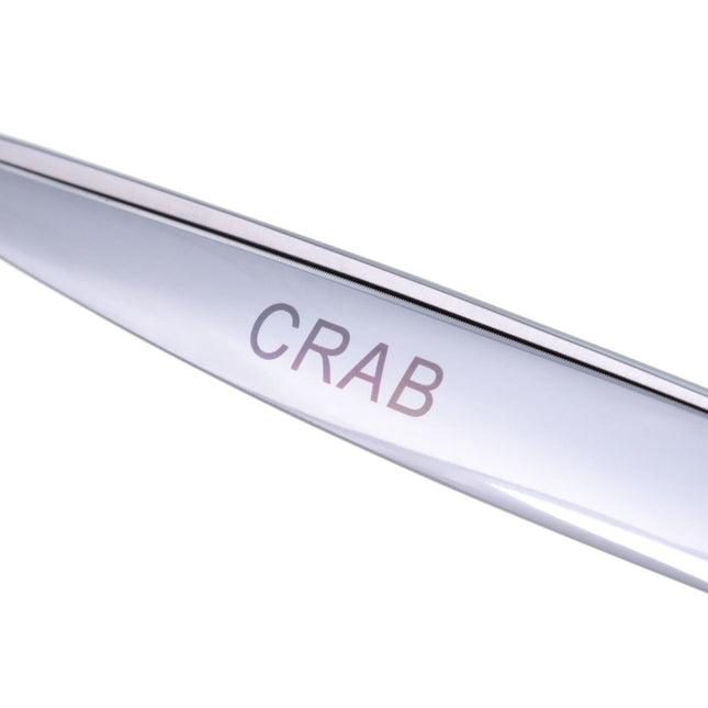Geib Crab Curved Scissors Level 1 - curved scissors for pet grooming with a single-sided micro-grind