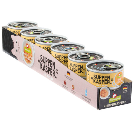 GranataPet Suppenkasper Chicken - soup for cats, chicken - 12x.
