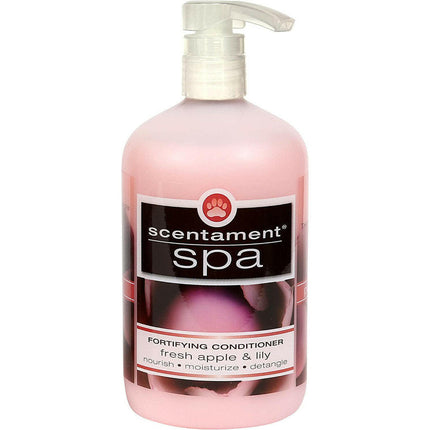 Best Shot Spa Caressing Apple Lily Fortifying Conditioner - strengthening coat conditioner with the scent of apple and lily, featuring grape seed oil..