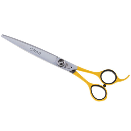Geib Crab Straight Scissors Level 1 - straight scissors for animal grooming with a single-sided micro-grind.