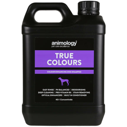 Animology True Colours Shampoo - color-enhancing dog coat shampoo - 2.5L.