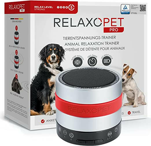 Relaxopet Animal Relaxation Trainer Pro - relaxing, calming device for dogs.