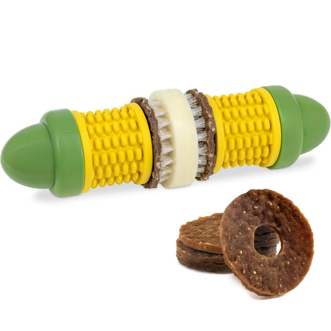 PetSafe Busy Buddy Cravin' Corncob - chew toy with treat for dogs, corn.