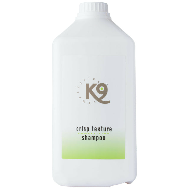 K9 Crisp Texture Shampoo - shampoo for rough-coated breeds, concentrate 1:18 - 2.7L.