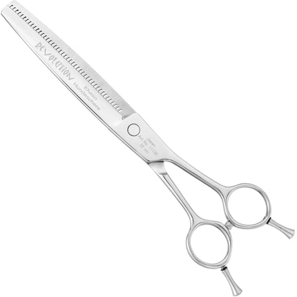 Ehaso Revolution Thinning - professional single-sided thinning shears, best Japanese steel, 44 teeth.