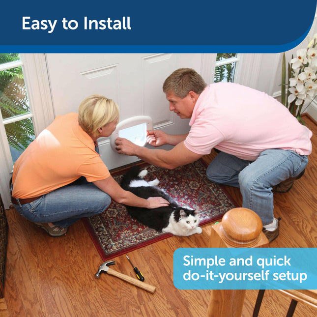 PetSafe Staywell Big Cat & Small Dog Flap - Flap for Big Cats and Small Dogs.