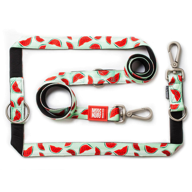 Max&Molly Multi-Leash Watermelon - adjustable leash for dogs, interesting pattern, 200cm.